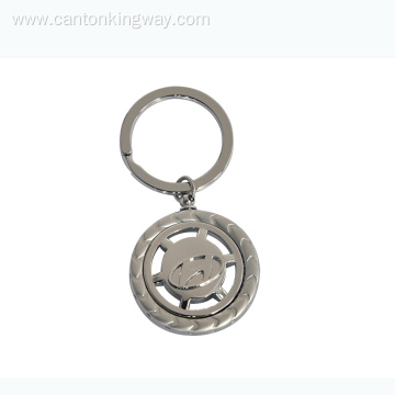 Custom fashion modern car brand metal key chain